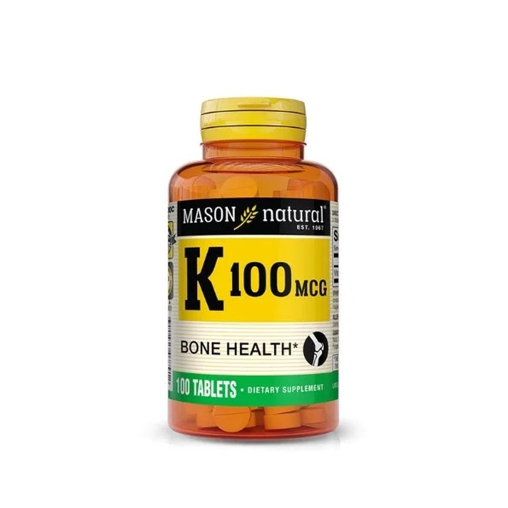 mason natural – k 100mgg 100 tablets 779 100c
