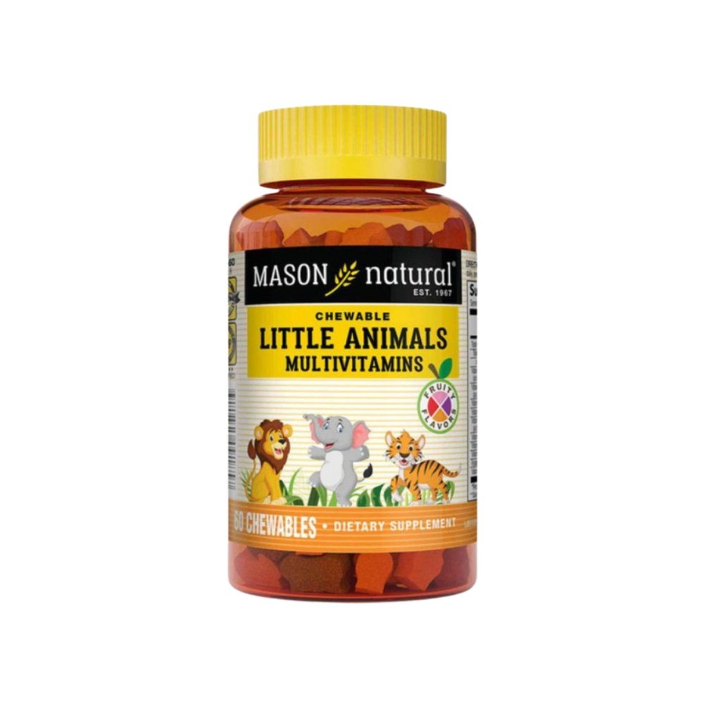 mason natural – little animals multivitamins 60 chewables
