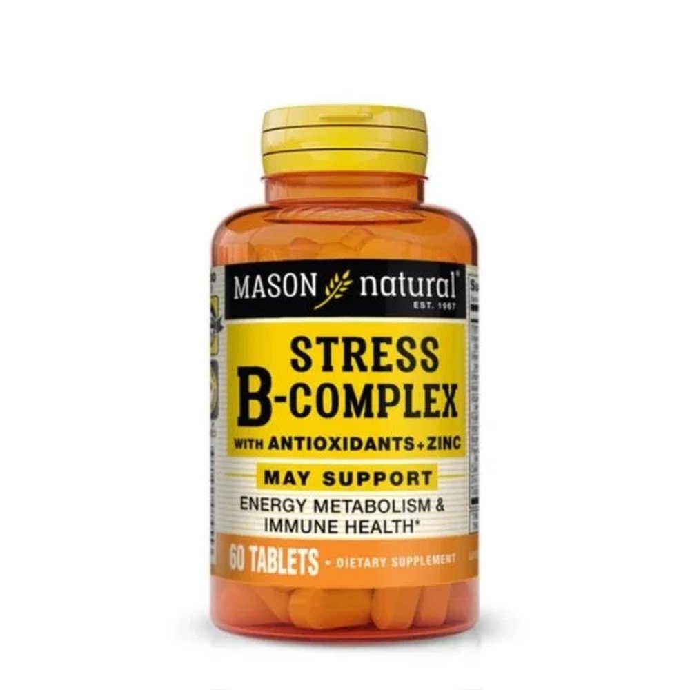 mason natural – stress b complex 60 tablets 746 60