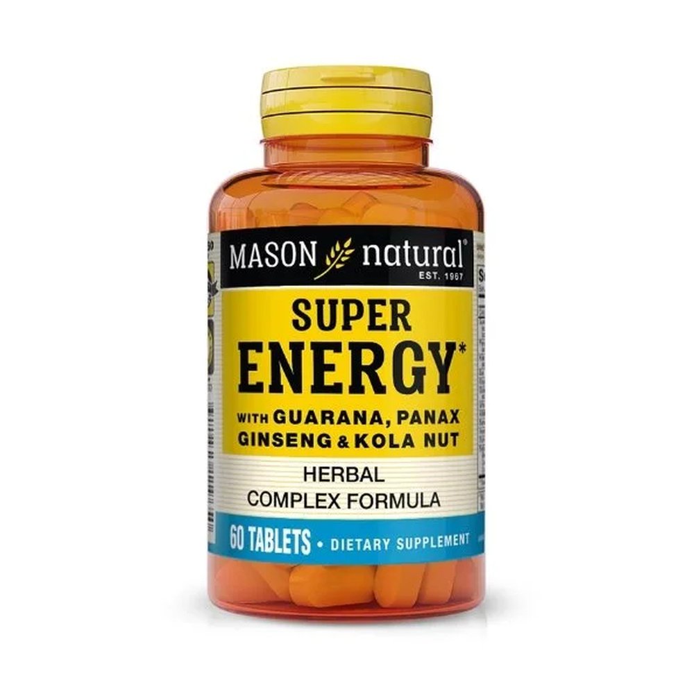 mason natural – super energy 60 tablets 1196 60