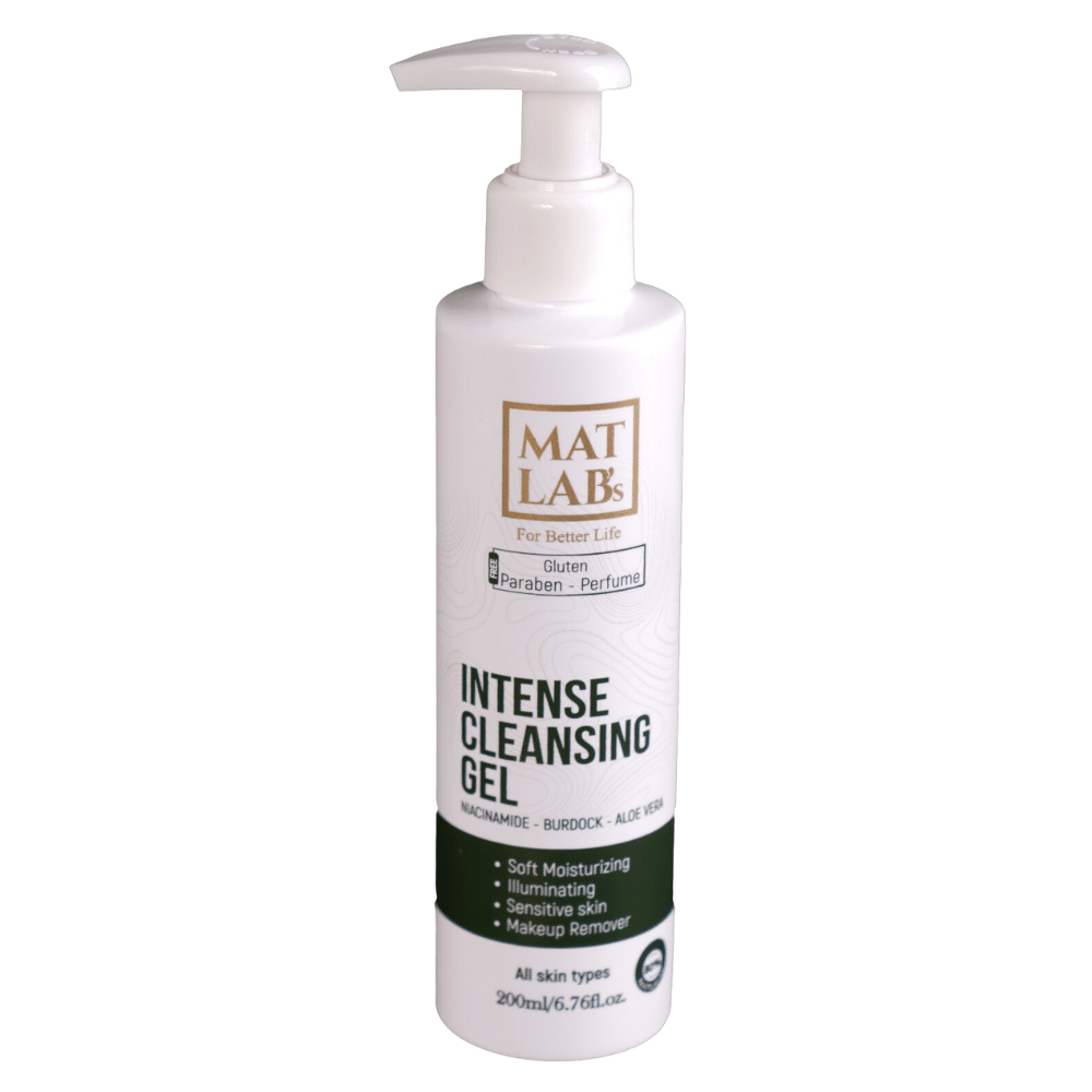 mat labs – gel nettoyant intense – 200ml