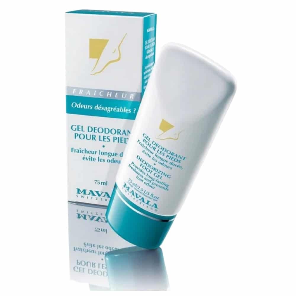 mavala – fraicheur gel deodorant pour pieds – 75ml