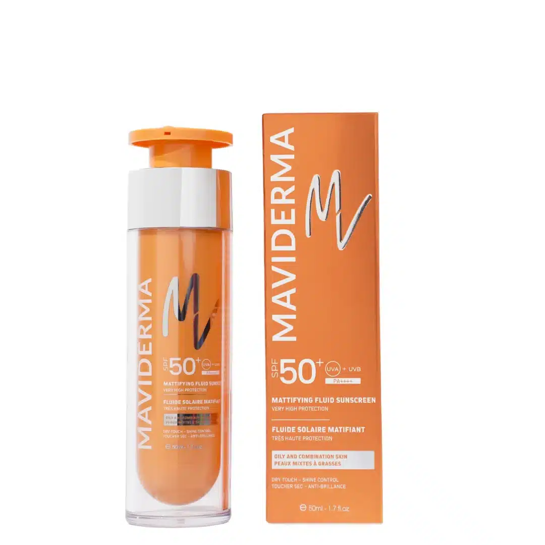 maviderma – ecran fluide matifiant spf50+ – 50ml