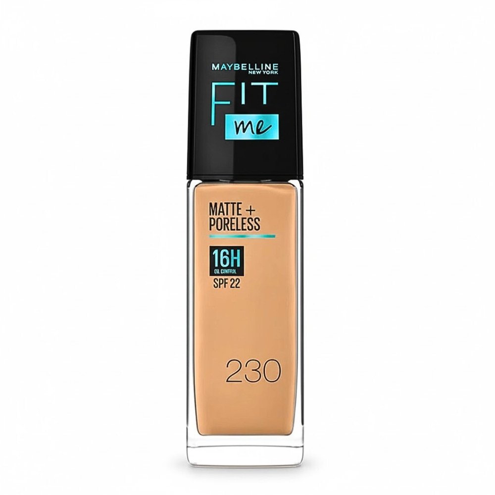 maybelline – fit me fond de teint matte+ poreless spf22 nu 230 – 30ml