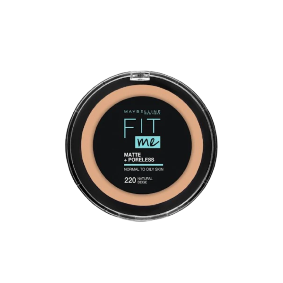 maybelline – fit me powder matte+ poreless nu 220 30ml
