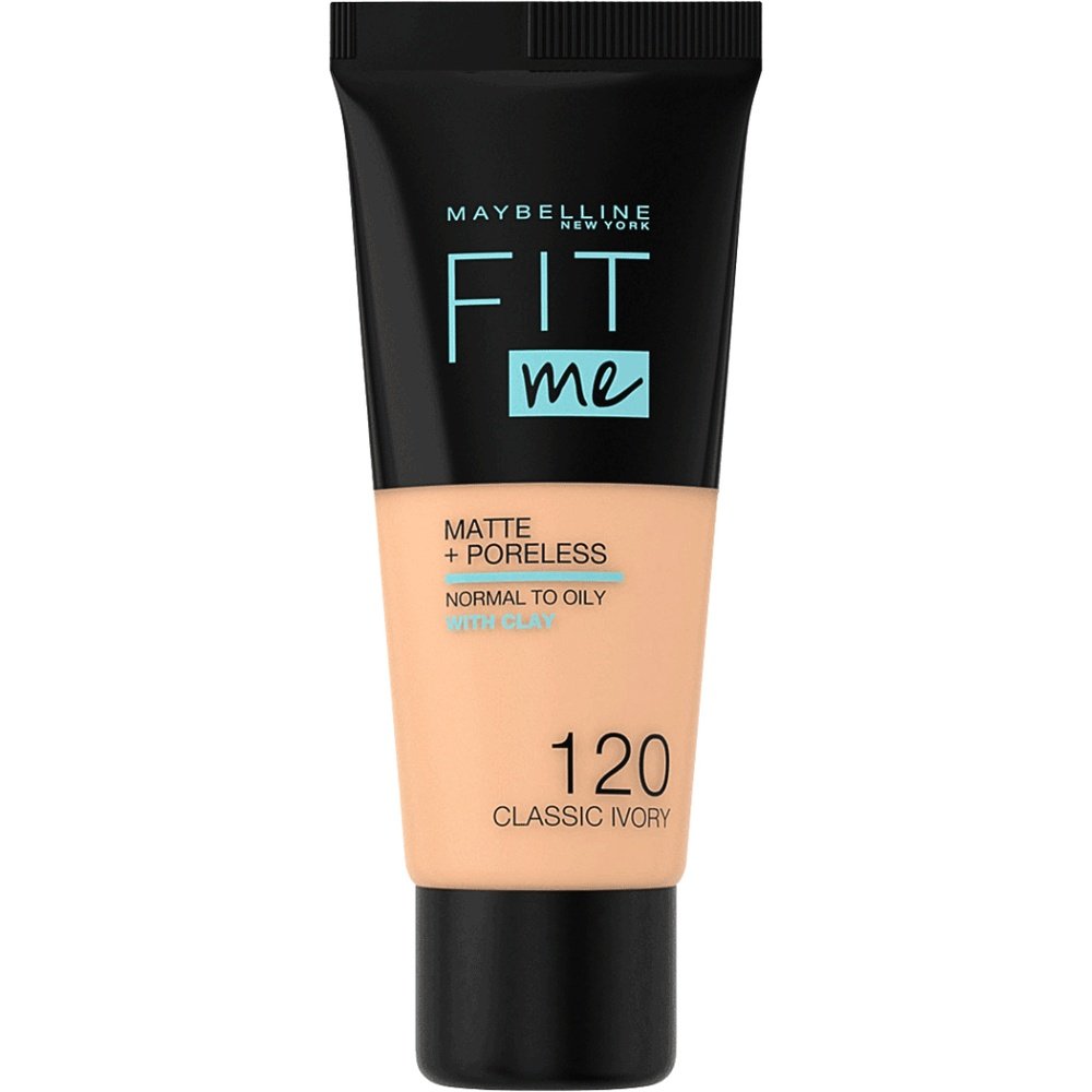 maybelline – fonds de teint fit me matte+poreless 120 – 30ml