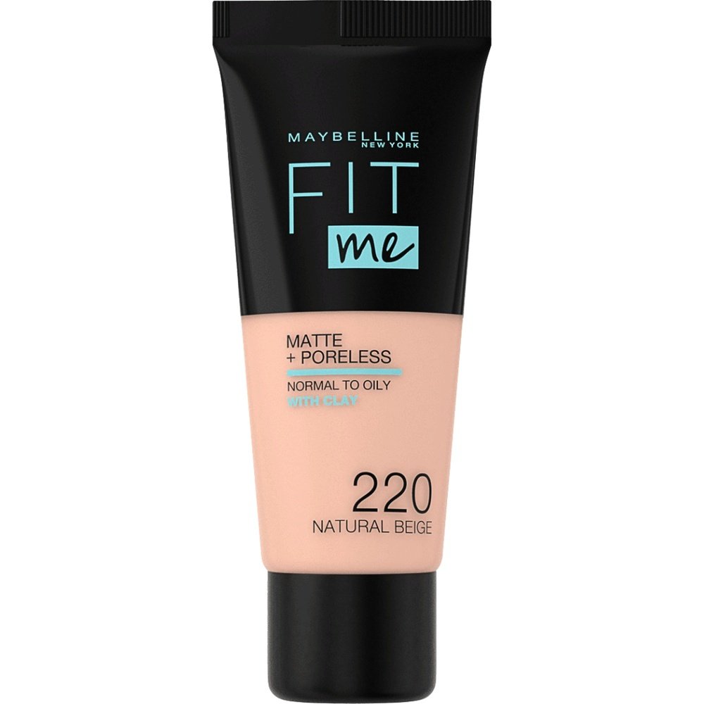 maybelline – fonds de teint fit me matte+poreless 220 – 30ml