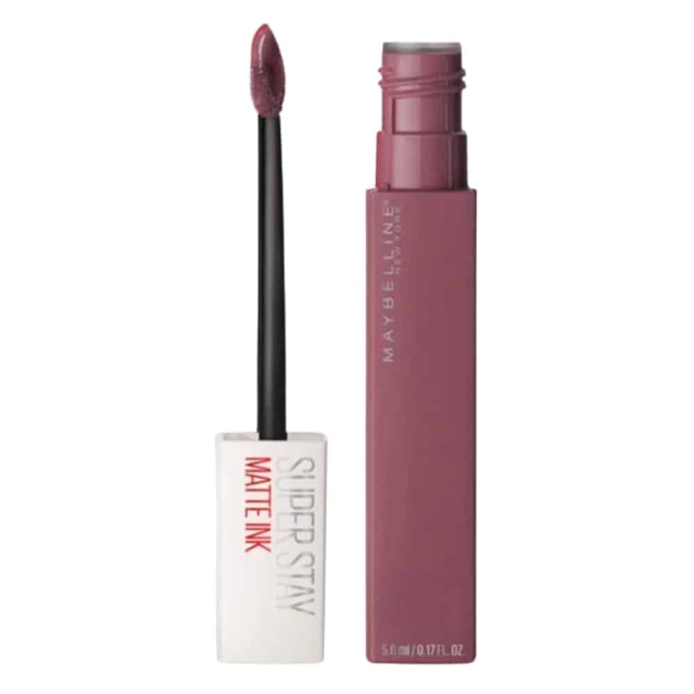 maybelline – rouge a levre mat liquide – longue tenue – superstay matte ink 140 soloist – 5ml