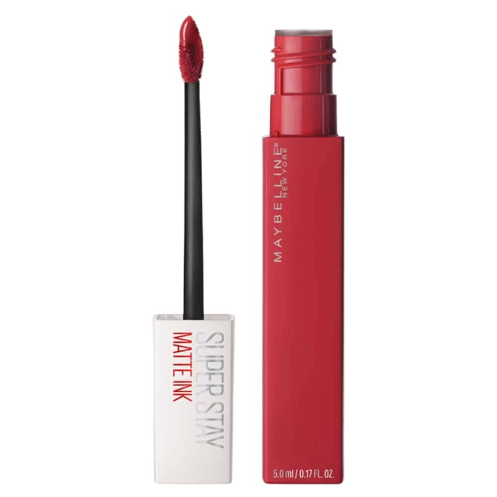 maybelline – rouge a levre mat liquide – longue tenue – superstay matte ink 20 pioneer – 5ml
