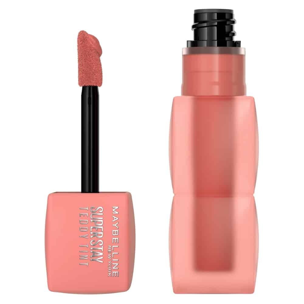 maybelline – superstay teddy tint liquid lip tint 10 current mood – 5ml