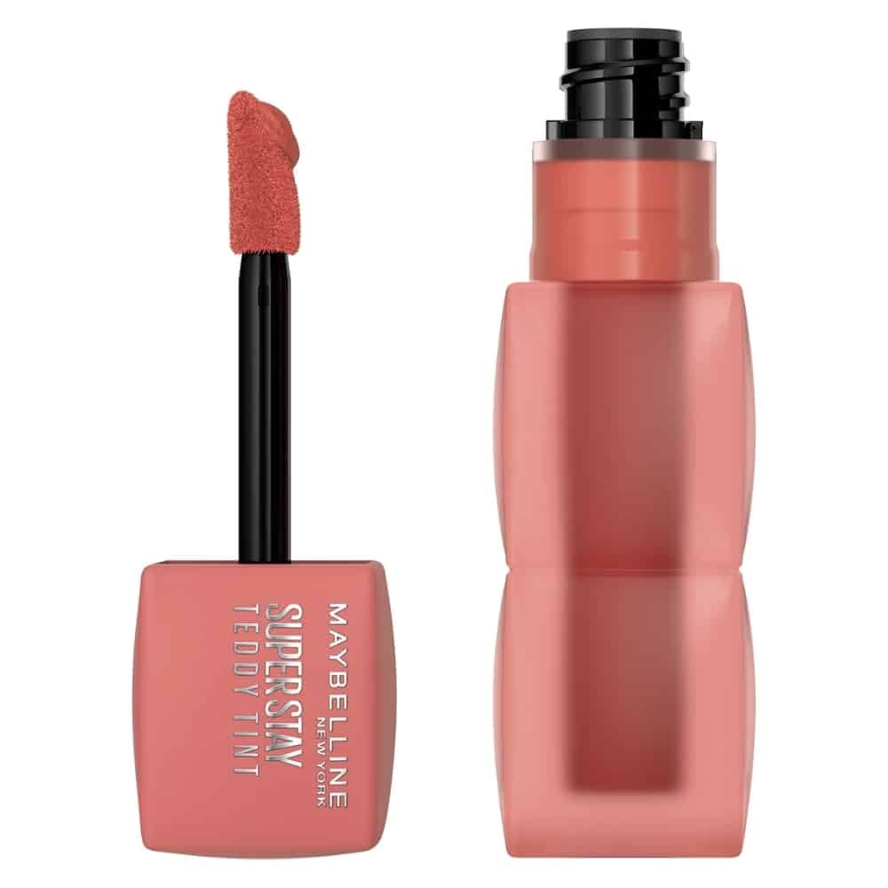 maybelline – superstay teddy tint liquid lip tint 15 skinny dip – 5ml