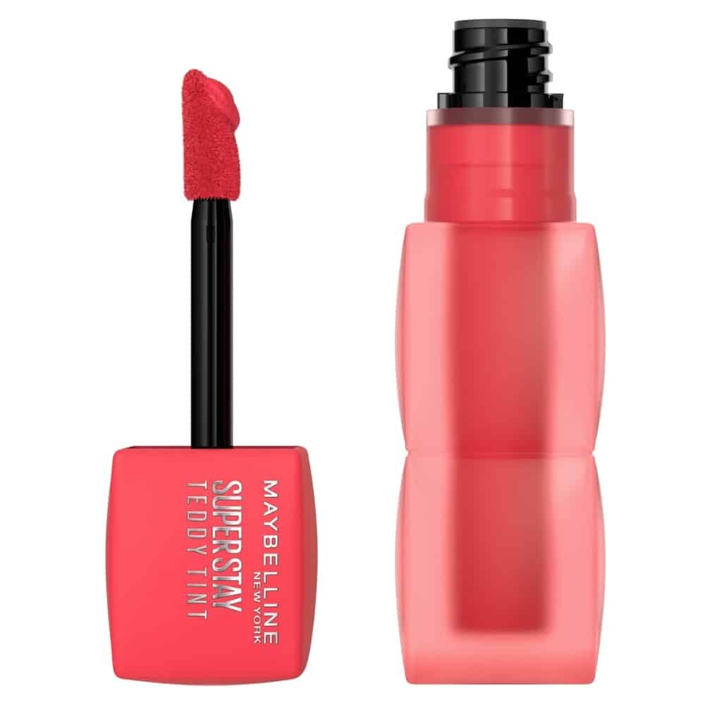 maybelline – superstay teddy tint liquid lip tint 35 july forever – 5ml