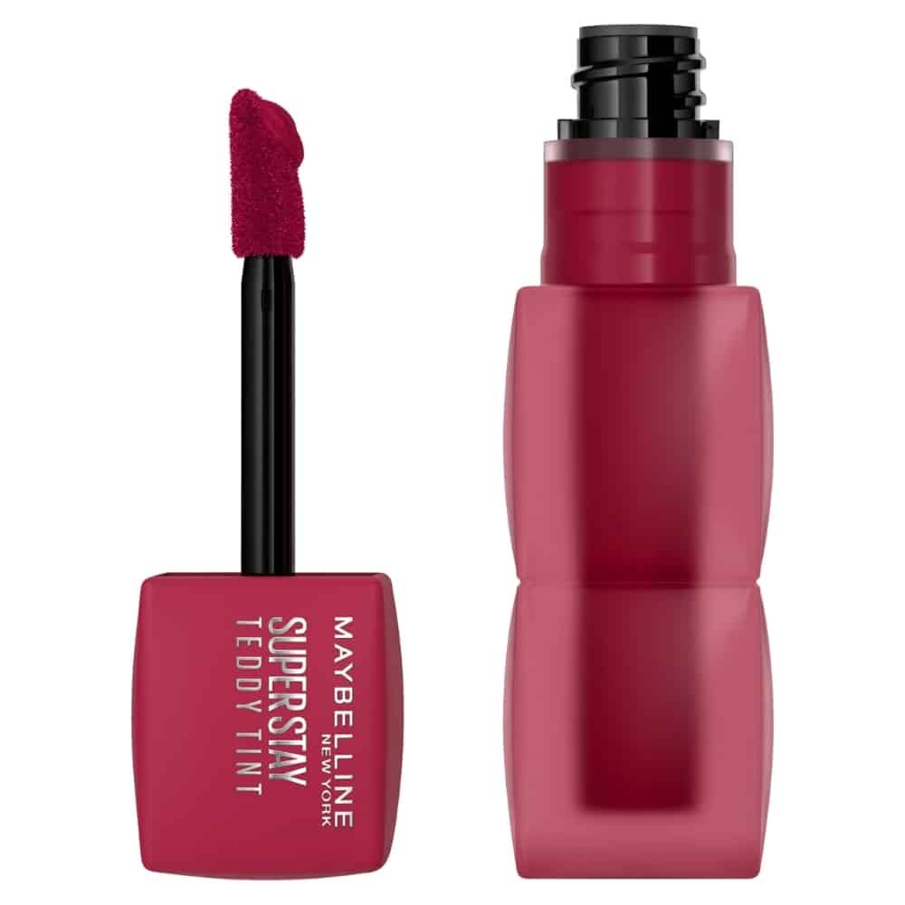 maybelline – superstay teddy tint liquid lip tint 50 wild at heart – 5ml