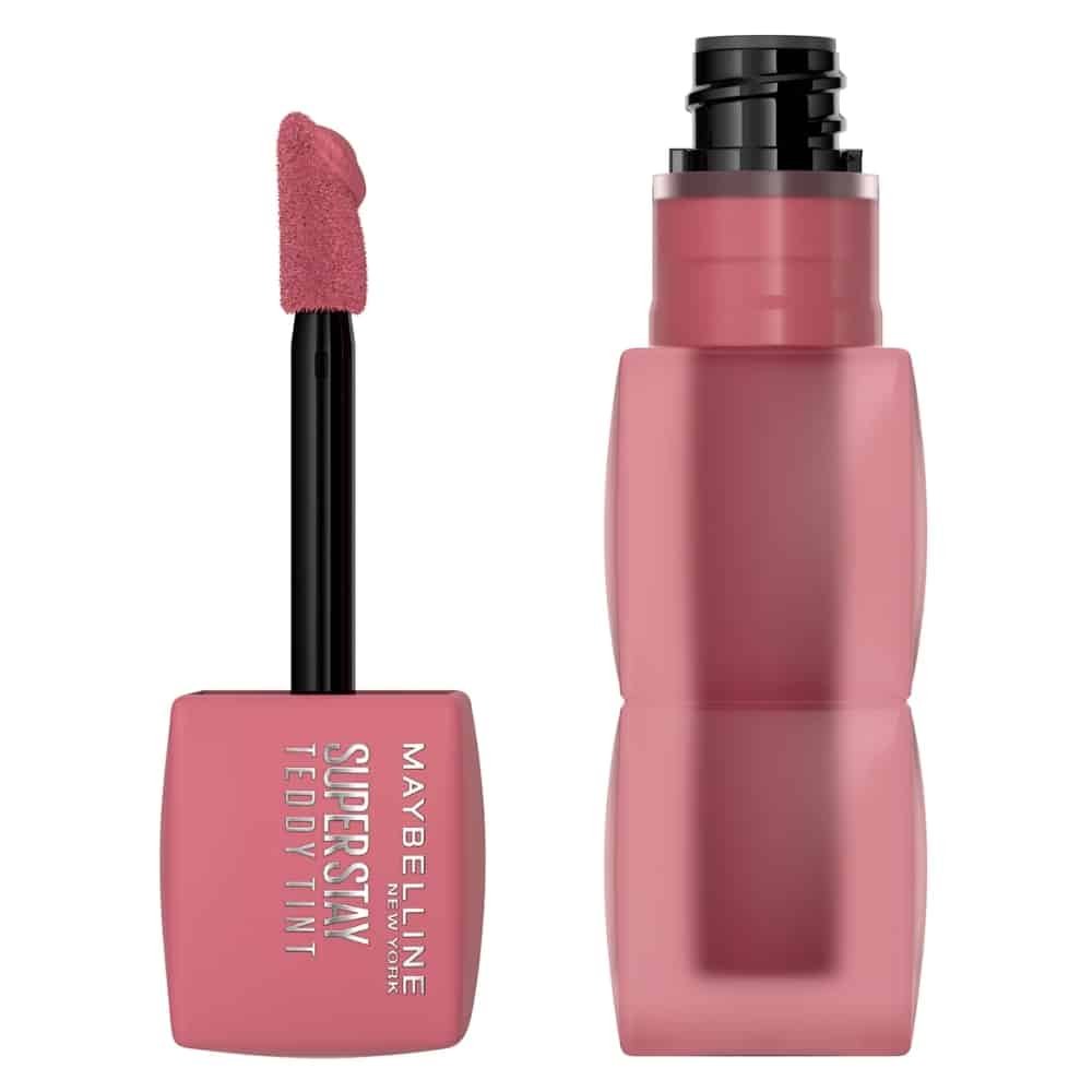 maybelline – superstay teddy tint liquid lip tint 55 kneehigh – 5ml