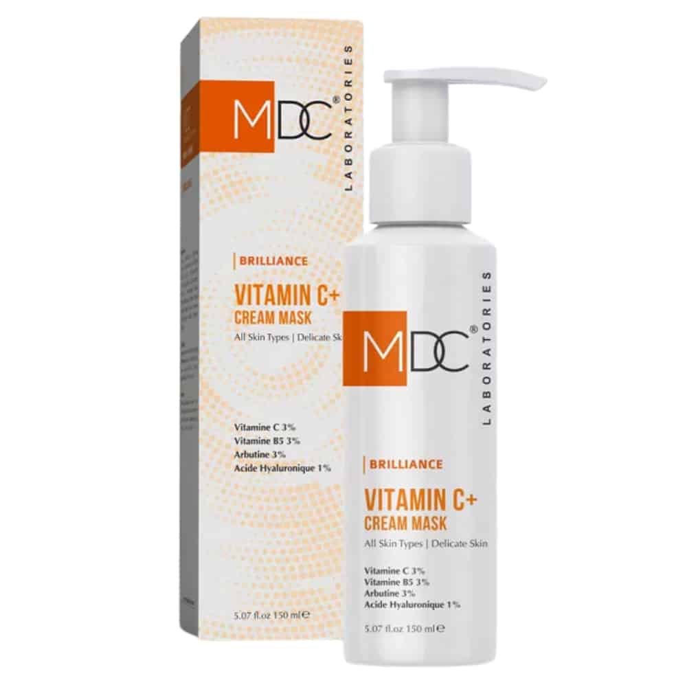 mdc – brilliance vitamin c masque creme – 150ml