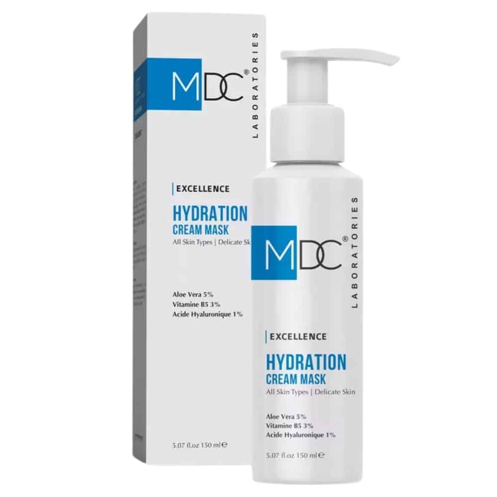mdc – excellence masque creme hydratant – 150ml