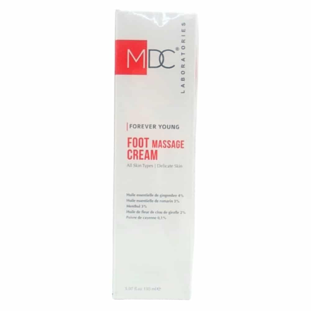 mdc – forever young foot massage cream – 150ml