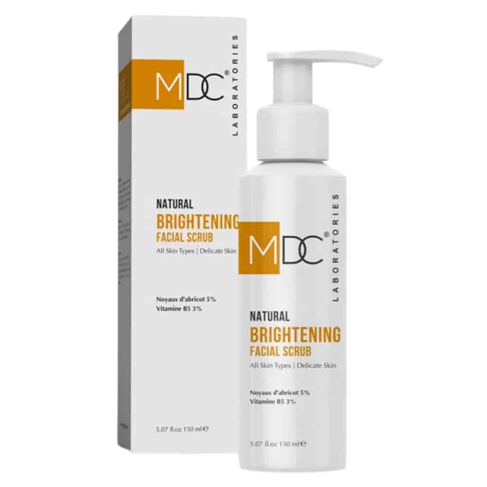 mdc – natural gommage visage eclaircissant – 150ml