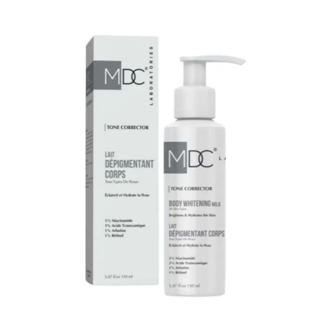 mdc – tone corrector body whitening milk – 150ml