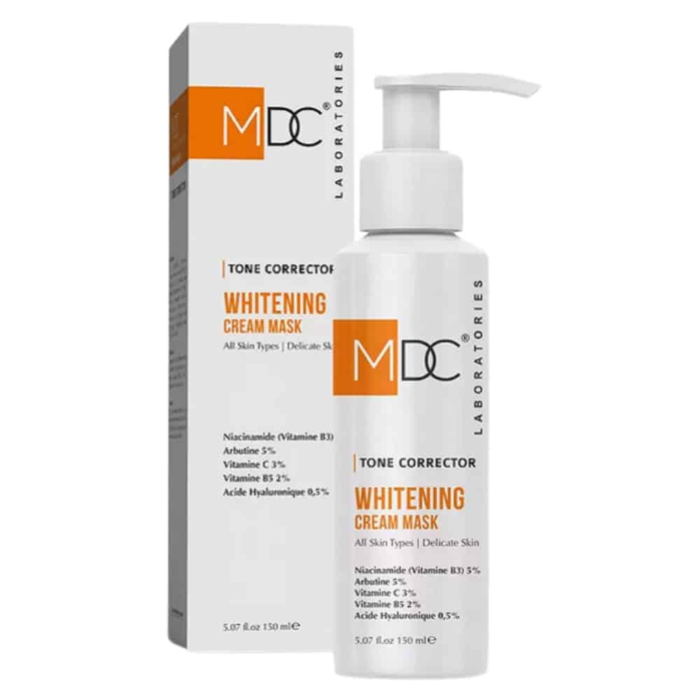 mdc – tone corrector masque creme eclaircissant – 150ml
