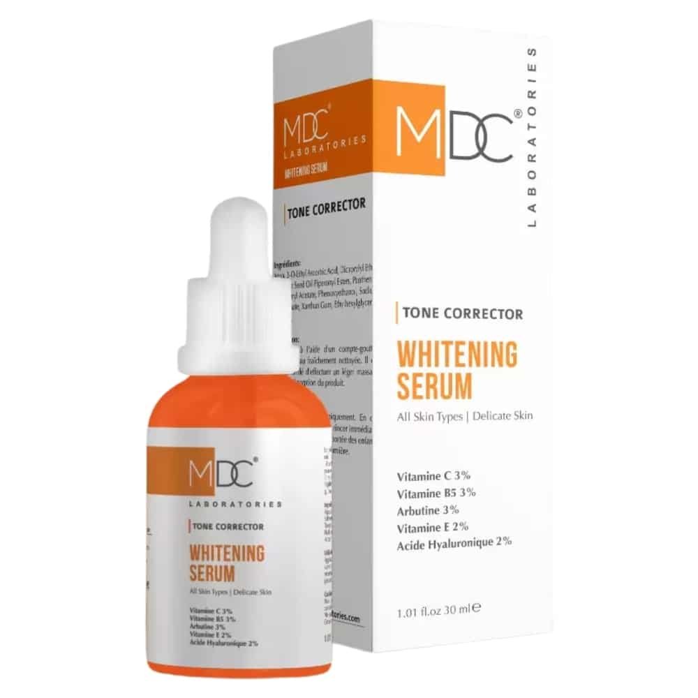 mdc – tone corrector serum eclaircissant – 30ml