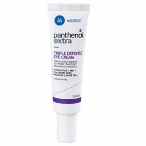 medisei – panthenol extra creme contour des yeux triple defense – 25ml