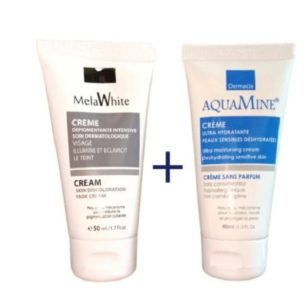 🎁 pack 🎁 – dermacia – melawhite creme+ aquamine creme pack