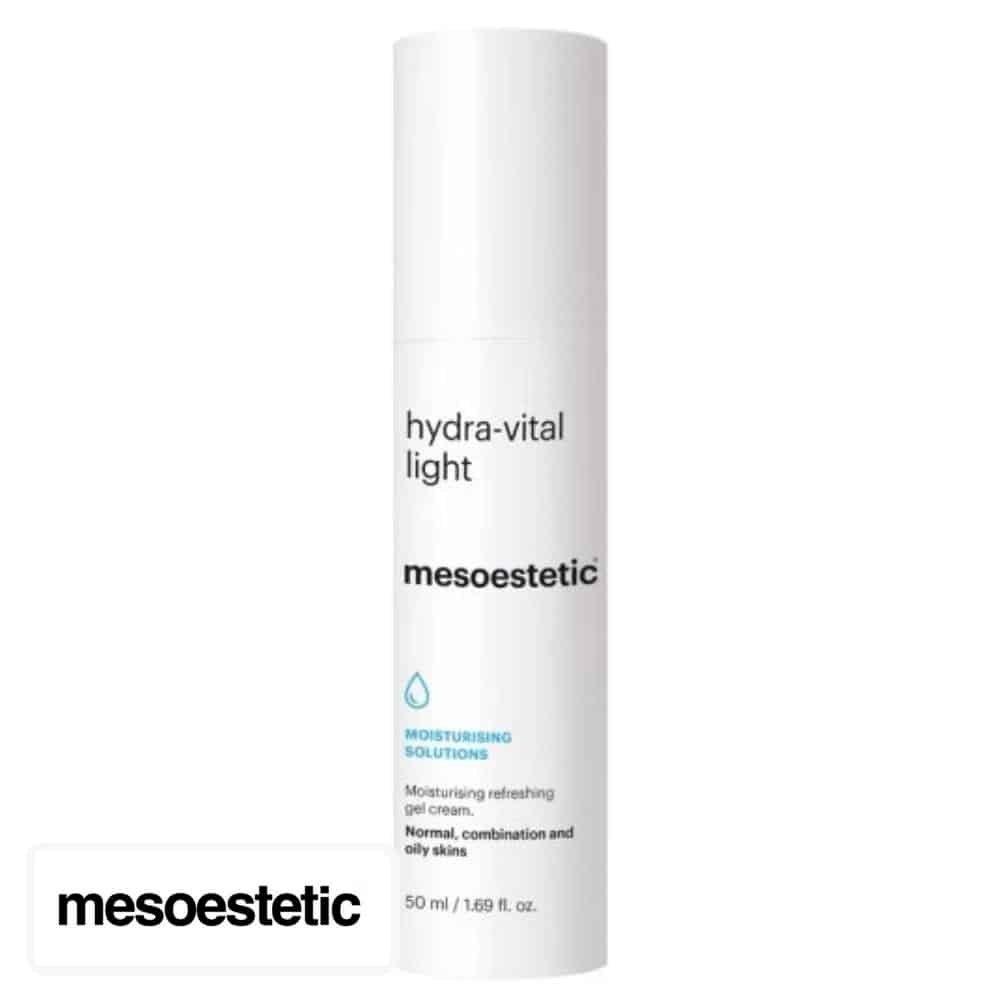 mesoestetic – hydravital moisturisinf light gel creme rafraichissant – 50ml
