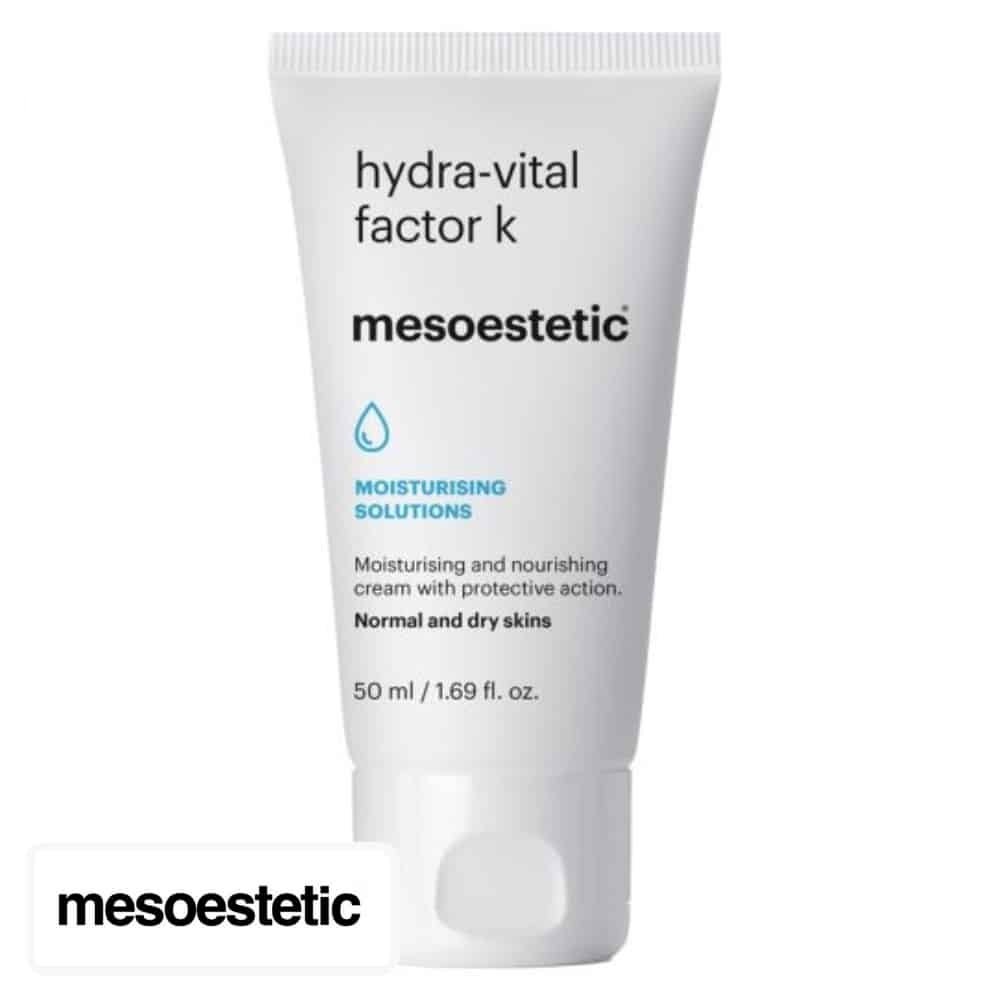 mesoestetic – hydravital moisturising factor k creme nourrissante – 50ml