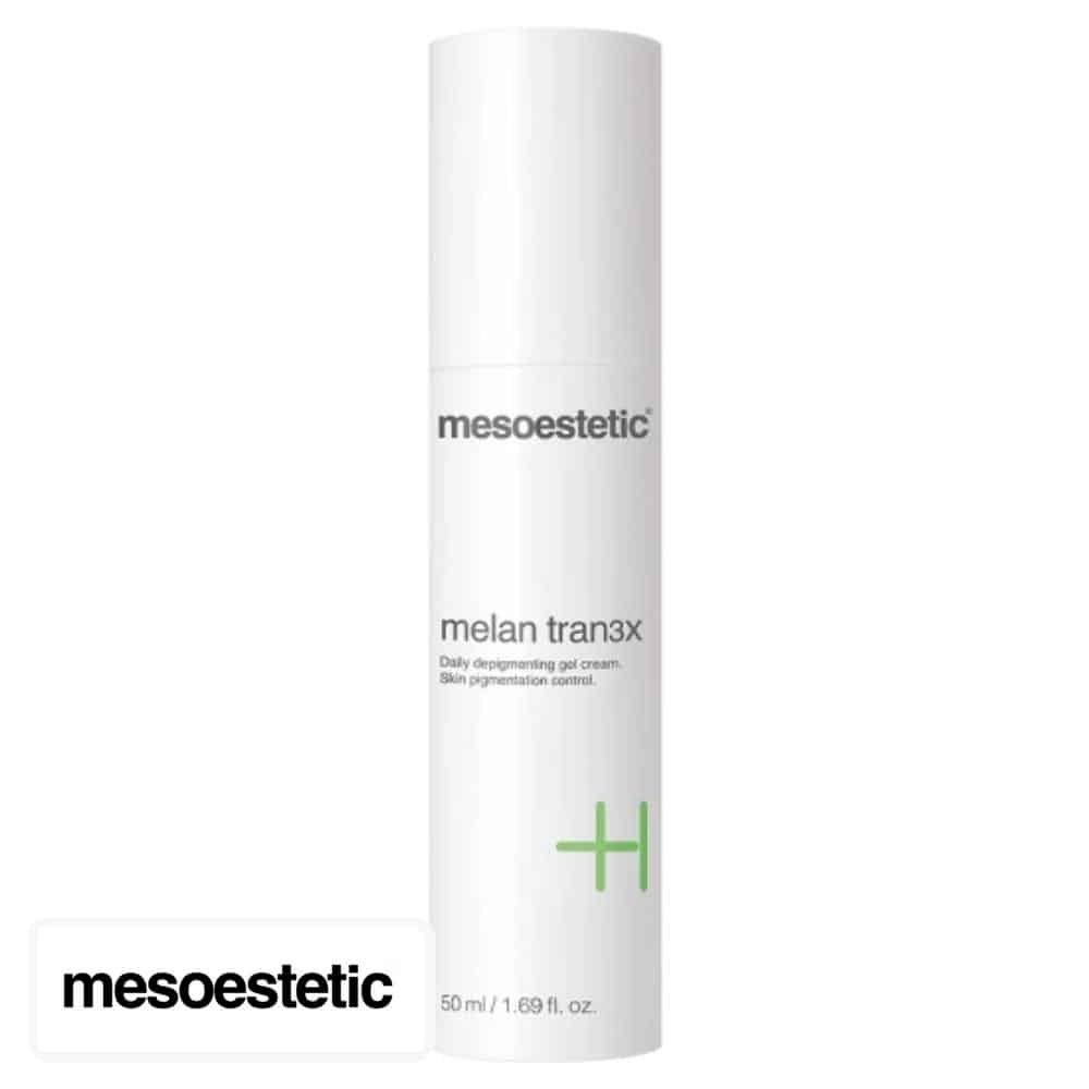 mesoestetic – melan tran3x gel creme depigmentant quotidien – 50ml