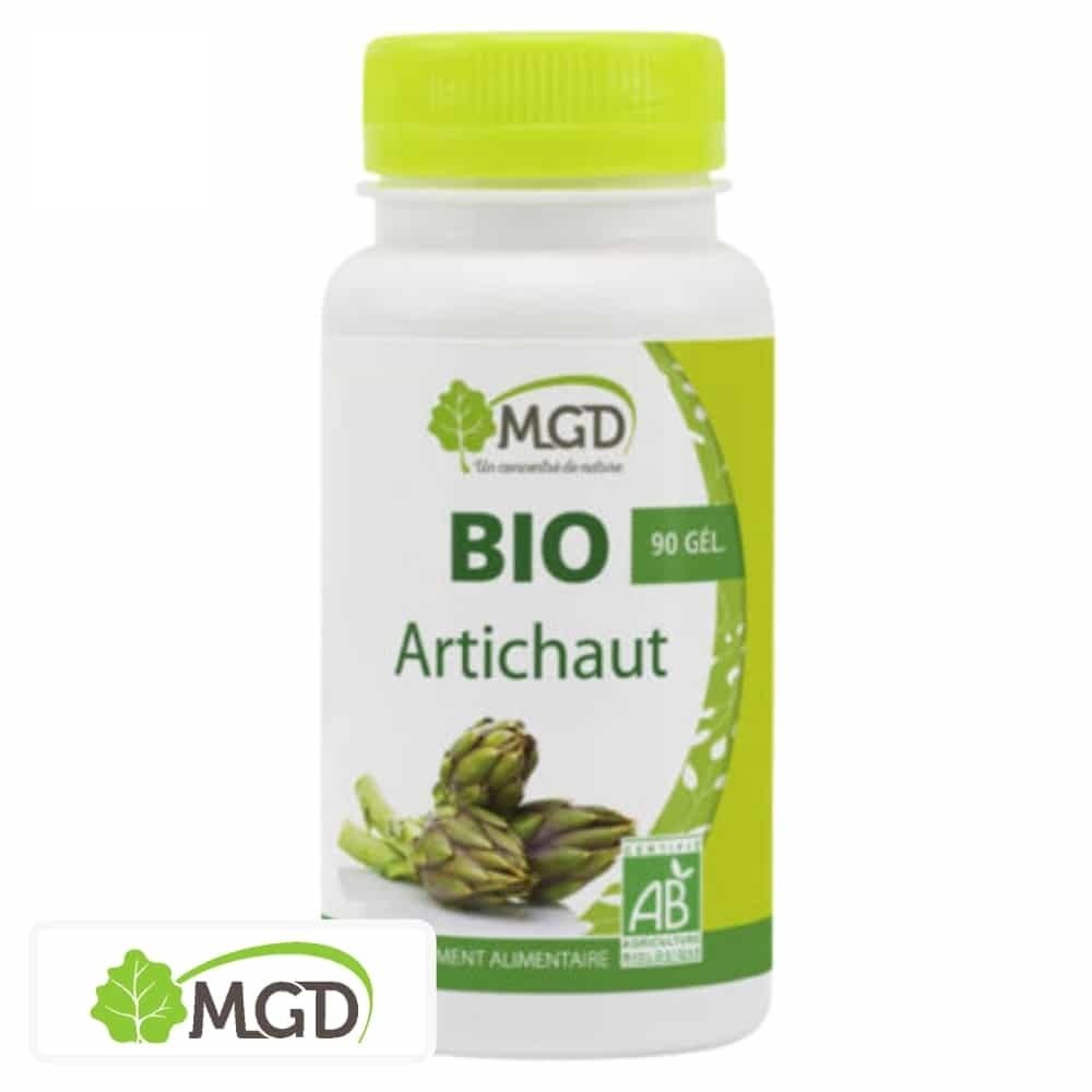 mgd nature – artichaut bio – 90 gelules