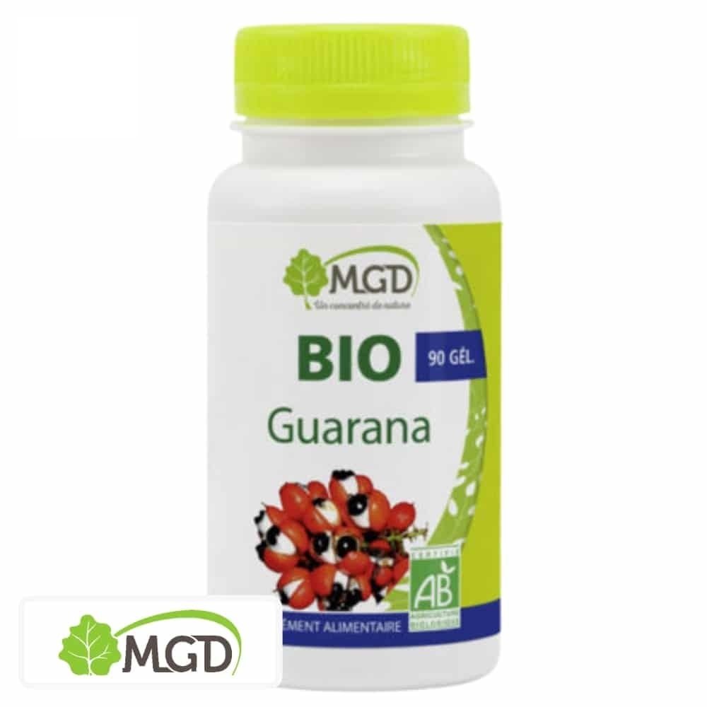 mgd nature – bio guarana – 90 gelules