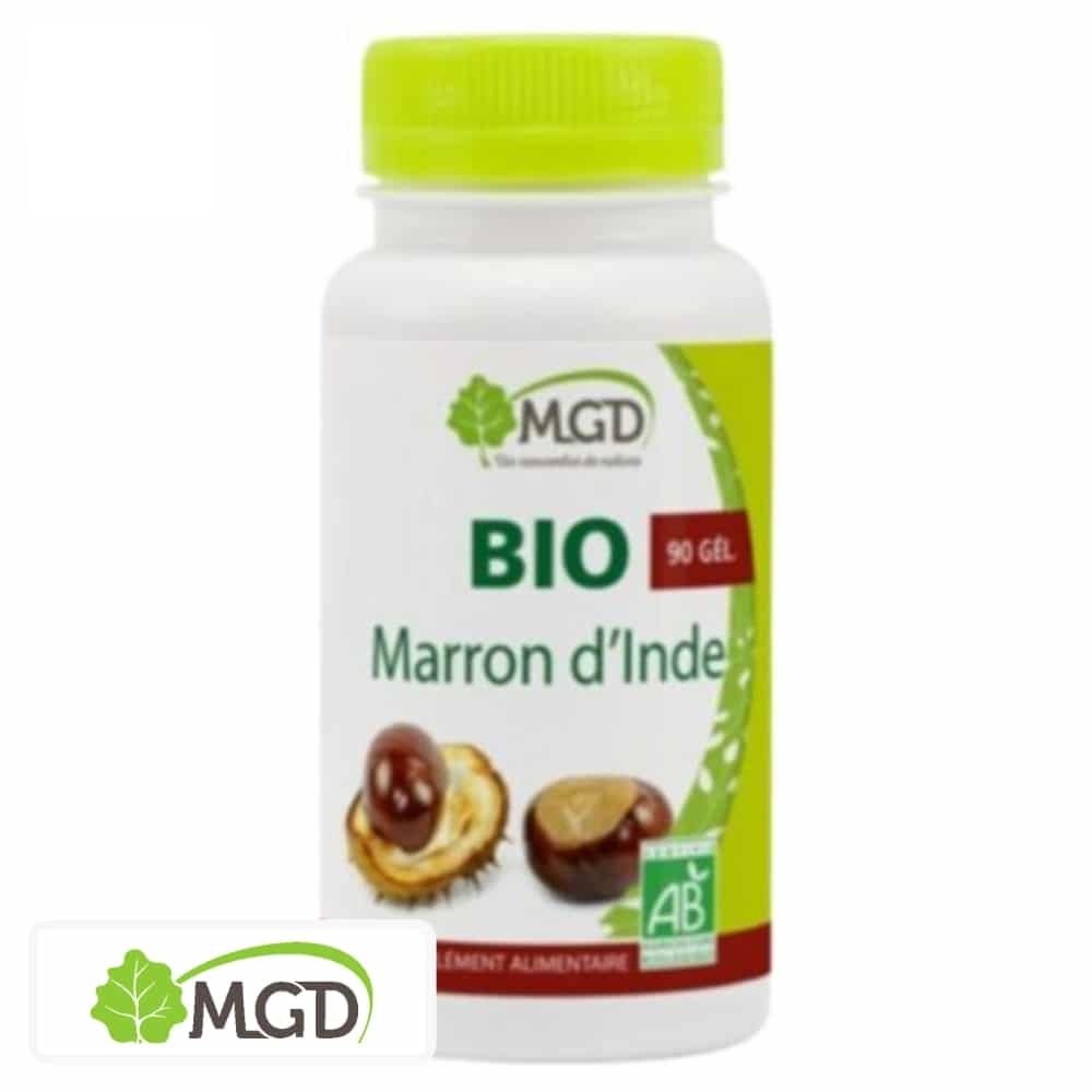 mgd nature – bio marron d’inde – 90 gelules
