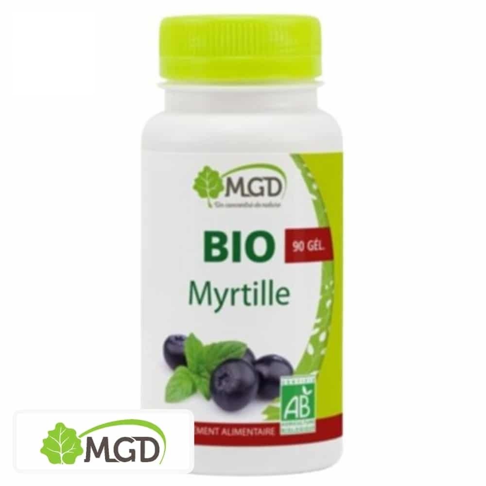 mgd nature – bio myrtille – 90 gelules