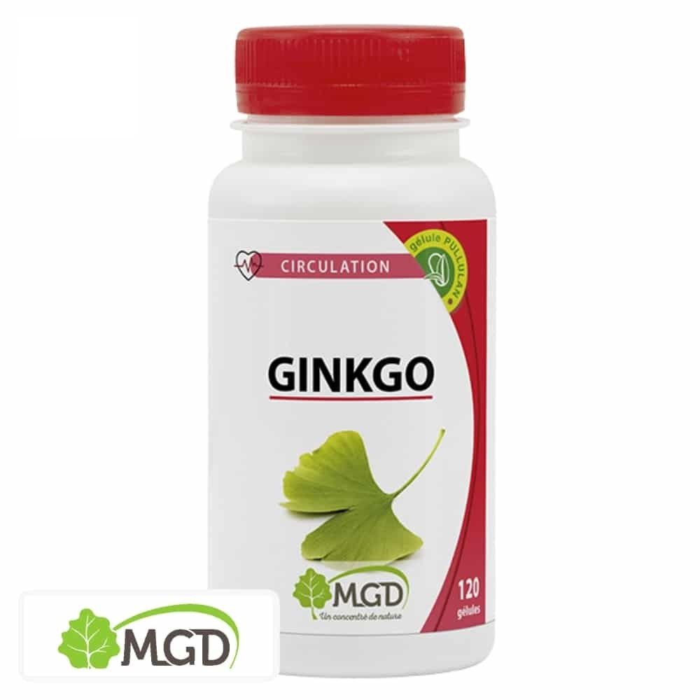mgd nature – circulation ginkgo – 120 gelules