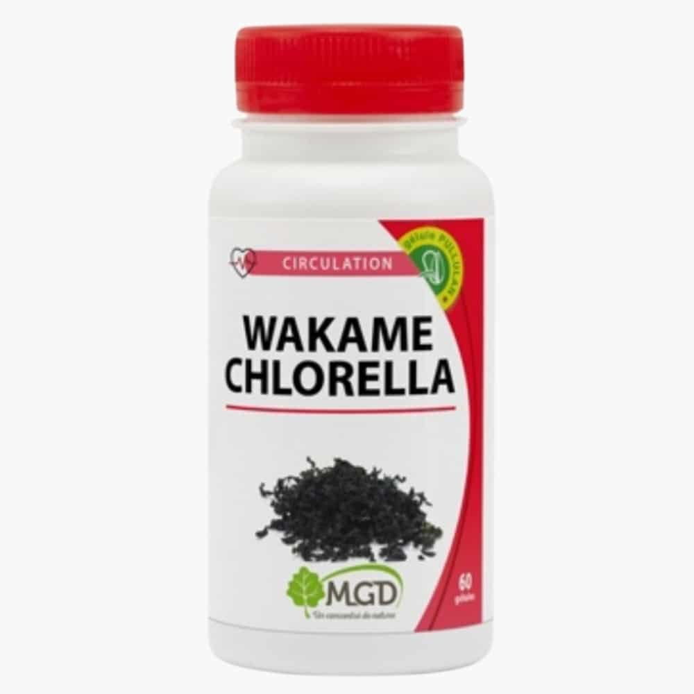 mgd nature – circulation wakame chlorella – 60 gelules