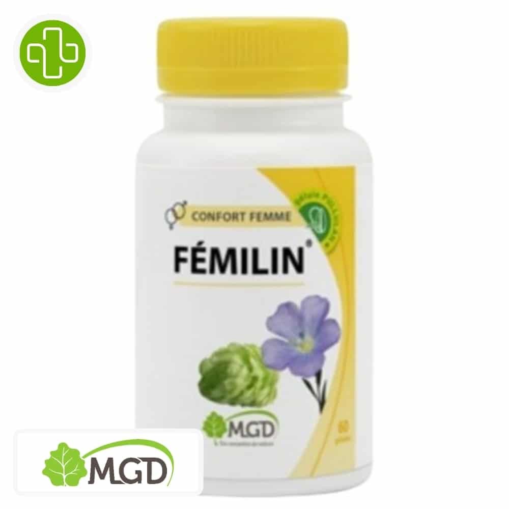 mgd nature – confort femme femilin – 60 gelules
