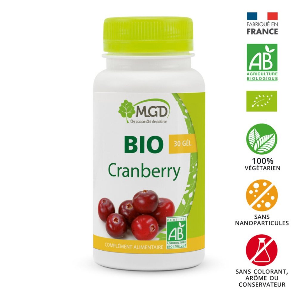 mgd nature – cranberry – 30 gelules