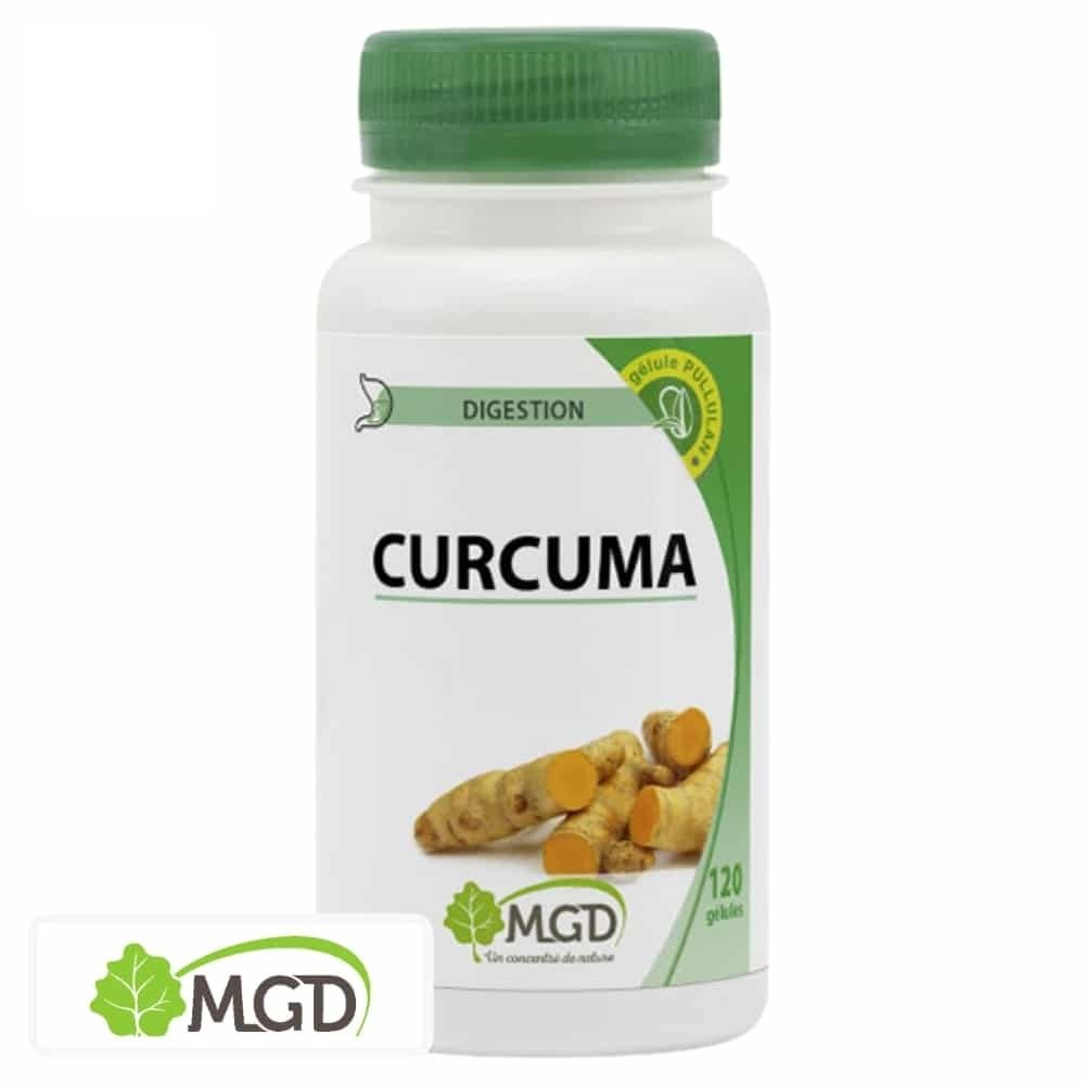 mgd nature – digestion curcuma – 120 gelules