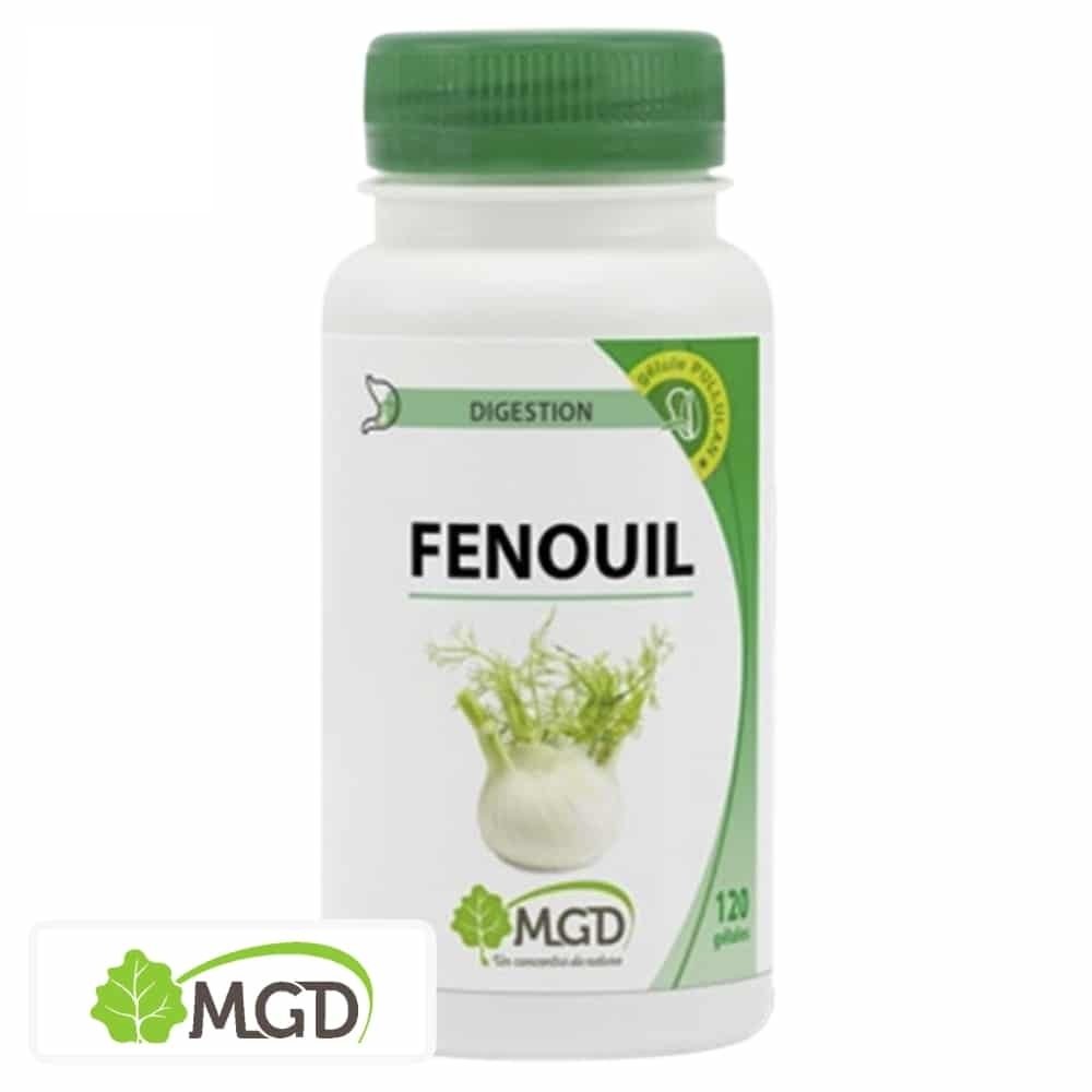 mgd nature – digestion fenouil – 120 gelules