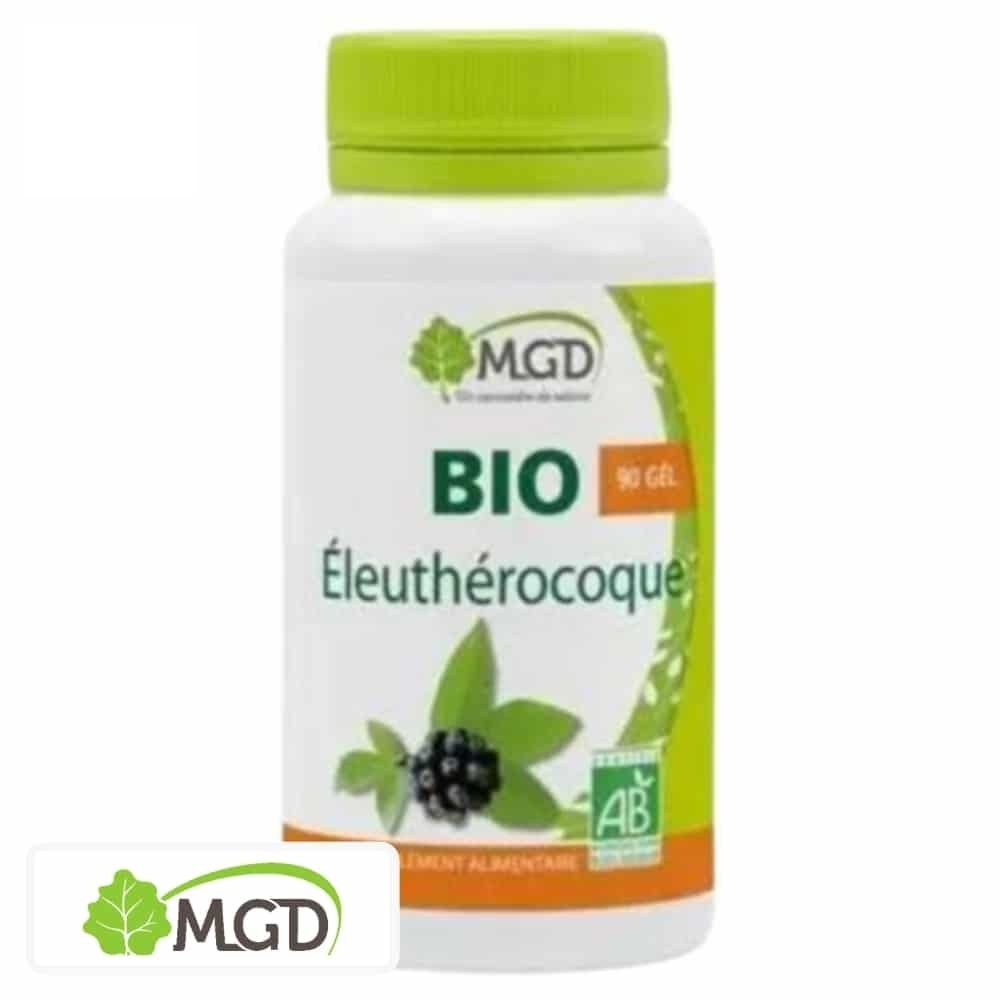 mgd nature – eleutherocoque bio – 90 gelules