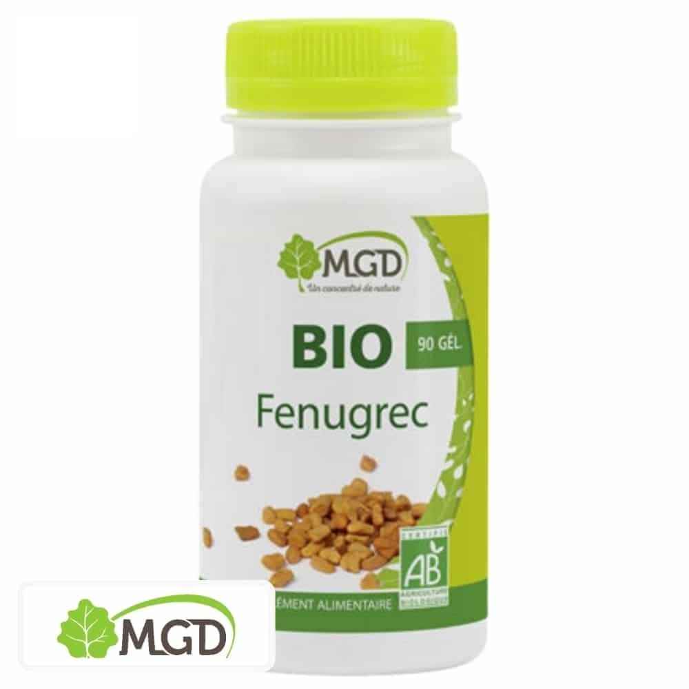 mgd nature – fenugrec bio – 90 gelules