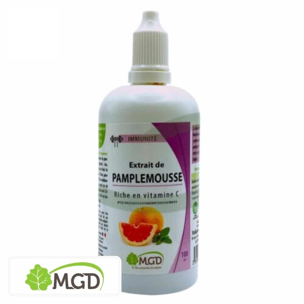 mgd nature – immunite extrait de pamplemousse – 100ml