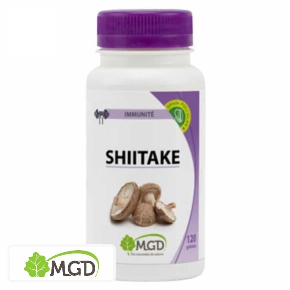 mgd nature – immunite shitake – 120 gelules