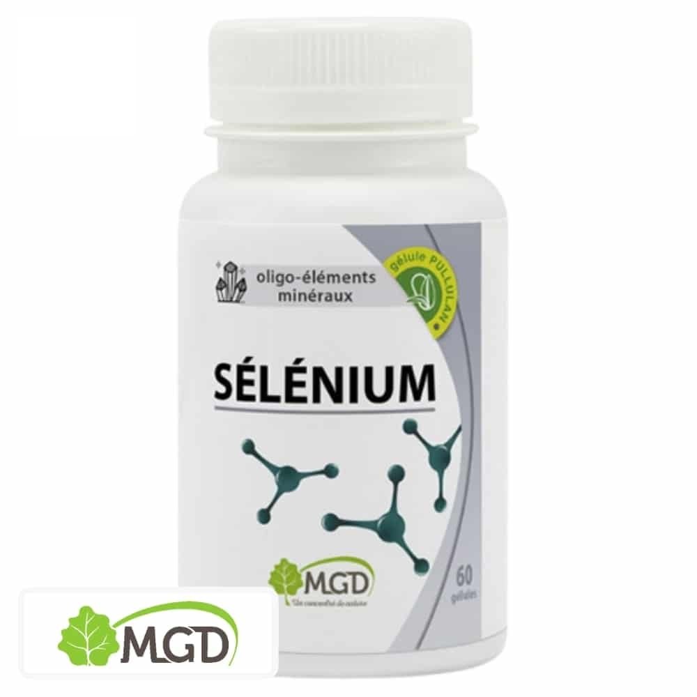 mgd nature – oligo elements mineraux selenium – 60 gelules