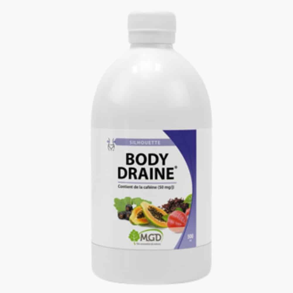 mgd nature – silhouette body draine – 500ml
