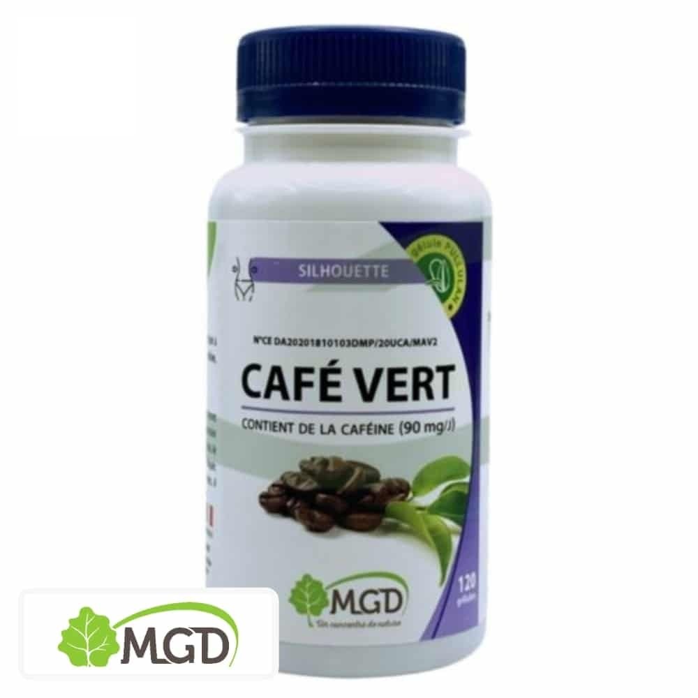 mgd nature – silhouette cafe vert – 120 gelules