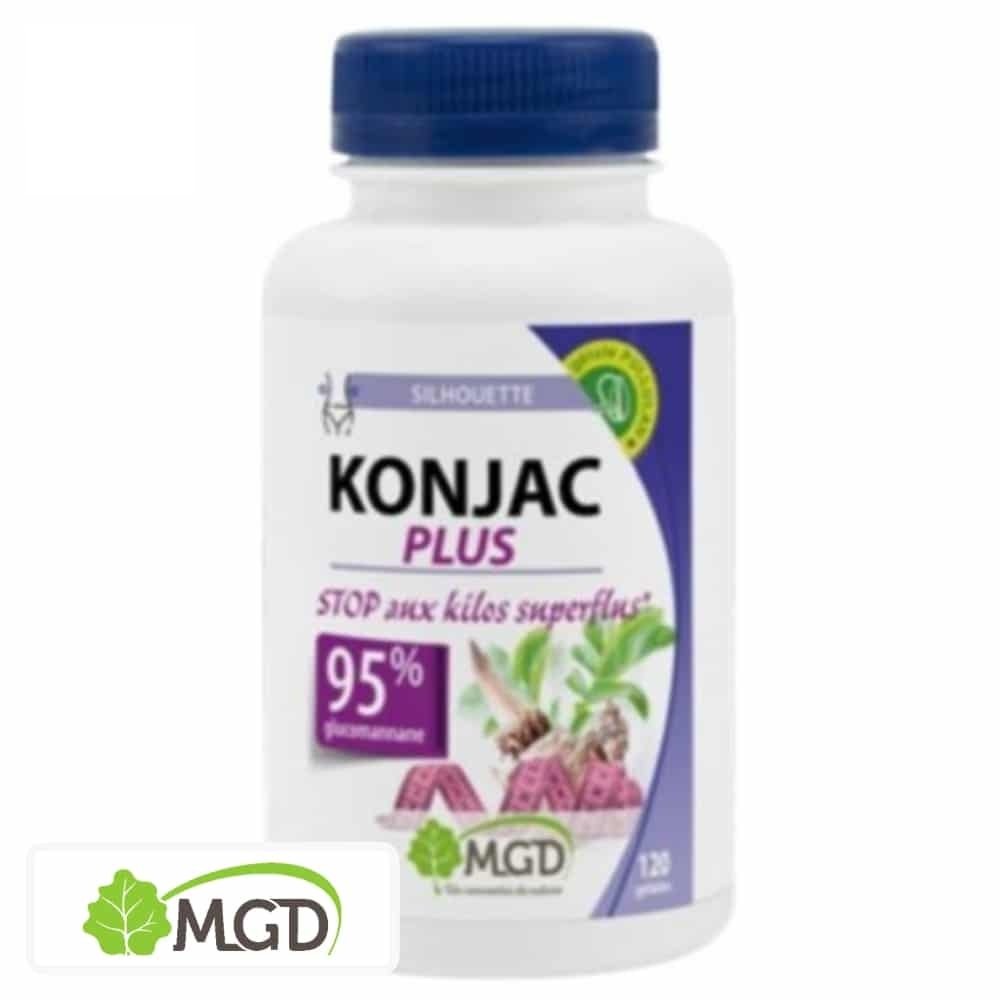 mgd nature – silhouette konjac plus – 120 gelules