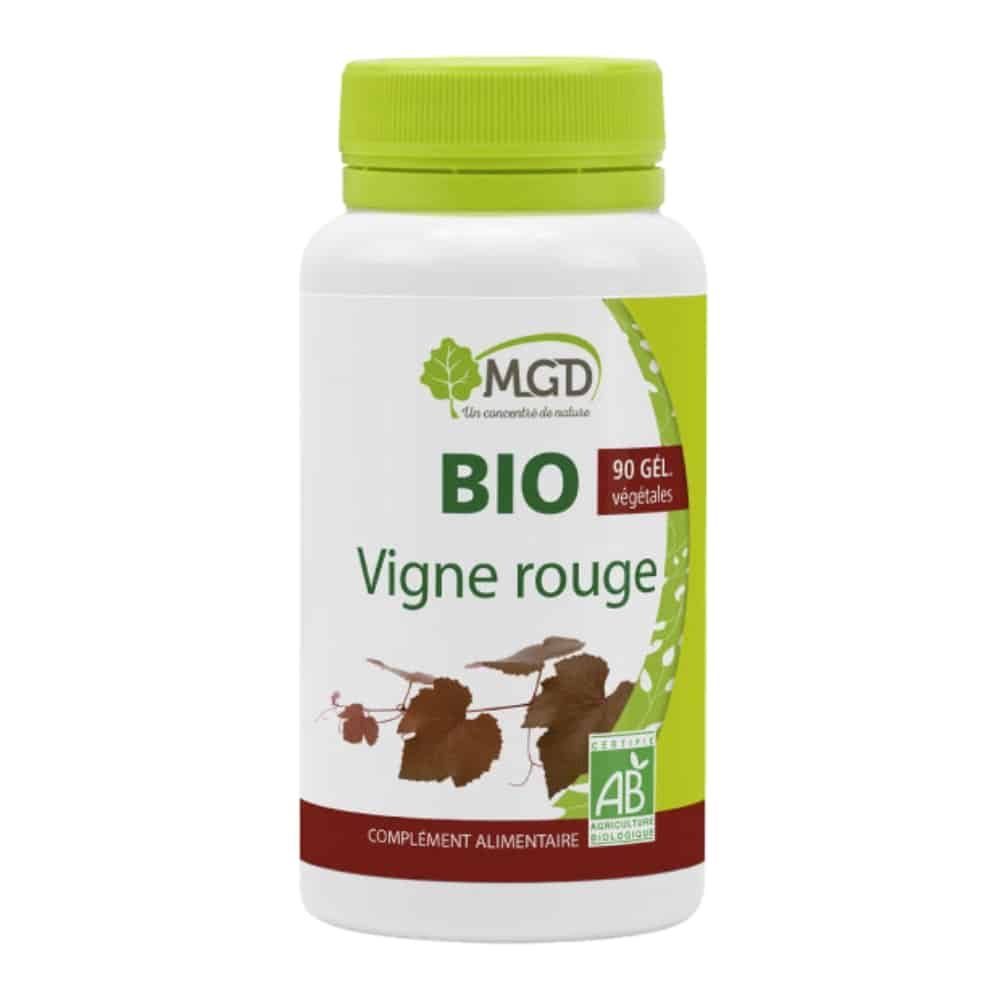 mgd nature – vision vigne rouge bio – 90 gelules