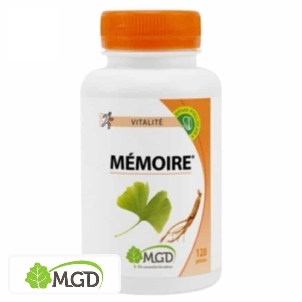 mgd nature – vitalite memoire – 120 gelules